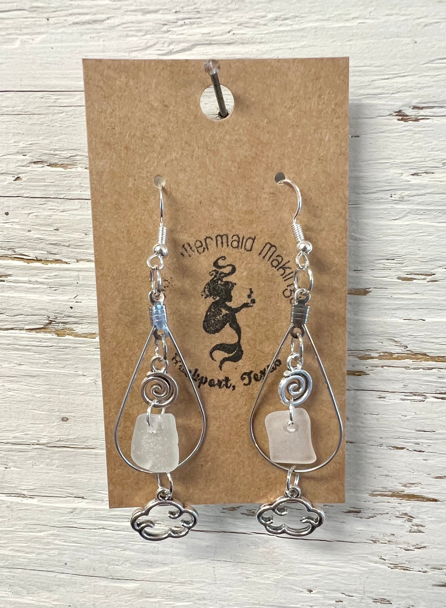 Swirl Cloud Earrings