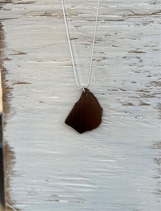 Bottle Sea Glass Necklace