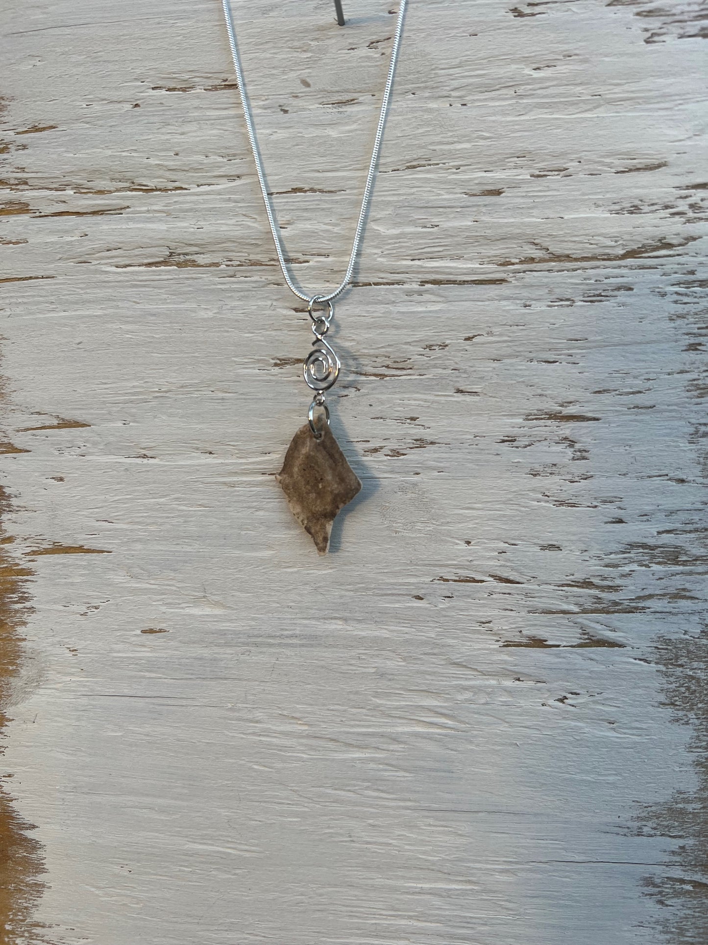 Alligator Gar Scale Necklace