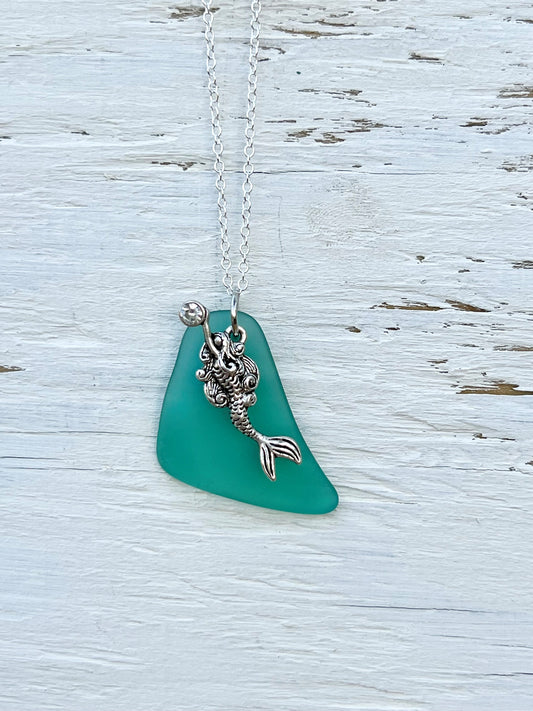 Aqua Mermaid Necklace