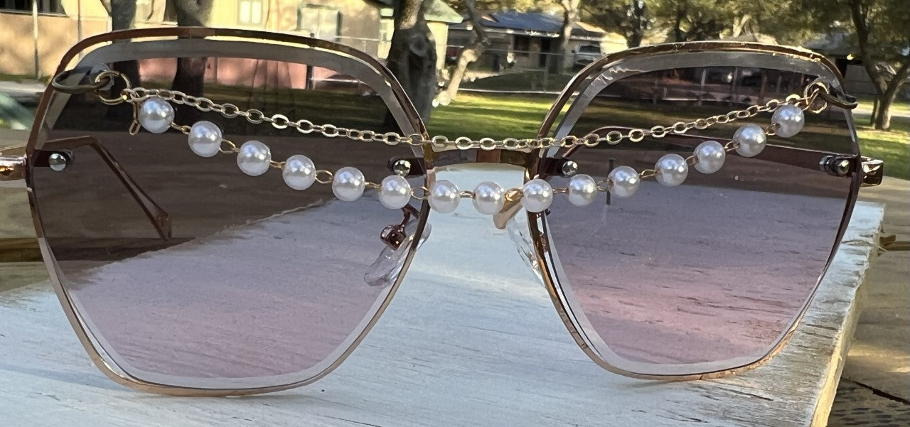 Pink Pearl Gypsy Glasses