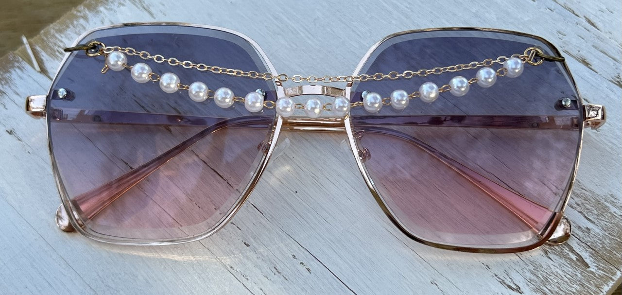 Pink Pearl Gypsy Glasses